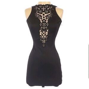 Dress The Population One Rad Girl Mini Dress In Black Size XS